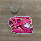 Neon Pink T-Rex Sticker